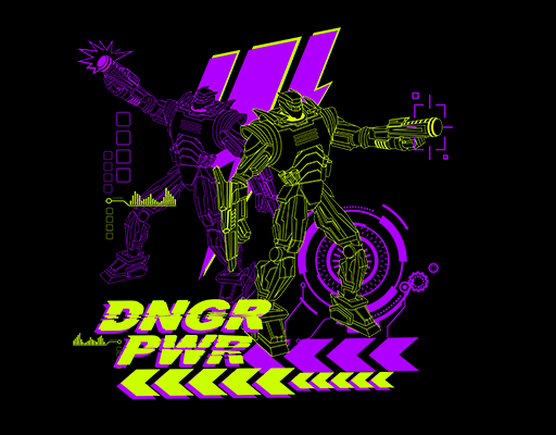 卡通机器人图案手绘机器人简笔卡通图案两个机器人