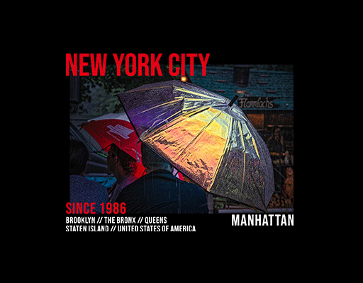 打伞的人物背影卡通英文字母人物照片图案