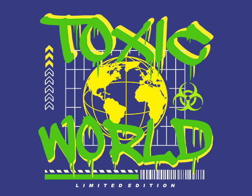 涂鸦英文字母卡通英文字母地球形图案手写英文字母