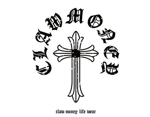 十字架图案破碎英文字母卡通英文字母