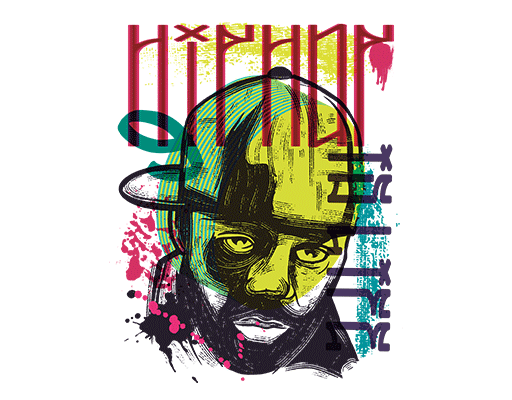 卡通男孩头像戴帽子男人头像涂鸦头像人物头像