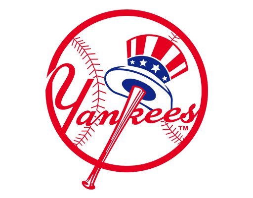NY logo图案棒球图案手绘卡通帽子手写英文YANKEES
