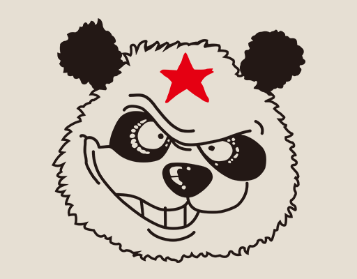 卡通熊猫头像手绘卡通动物头像简笔熊猫头像