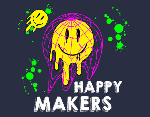 微笑表情图案卡通立体英文字母卡通球形图案