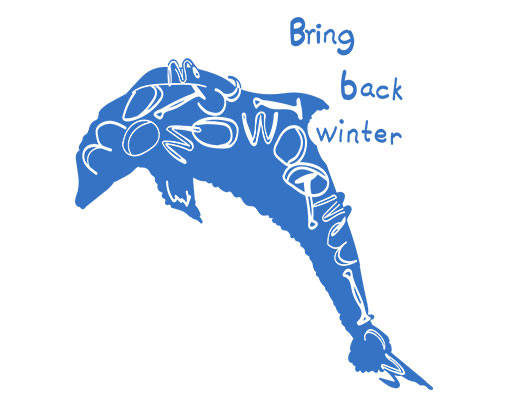 卡通鲨鱼图案手绘卡通动物手写英文字母