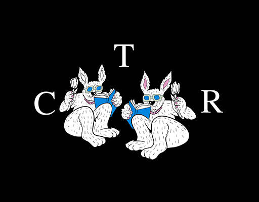 卡通动物图案手绘卡通猫看书的卡通