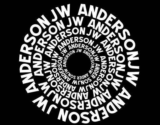 涂鸦英文字母图案简约文字图案圆形英文字母