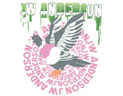 卡通鸽子手绘卡通英文字母圆形英文字母涂鸦英文字母