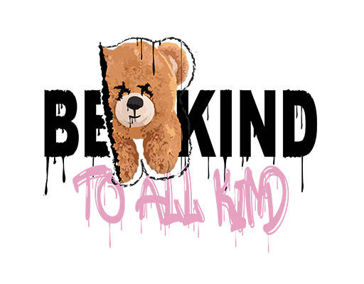 涂鸦小熊图案手绘卡通熊简笔英文字母图手绘小熊