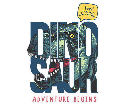 卡通恐头像手绘卡通动物头像英文字母图案恐龙文字