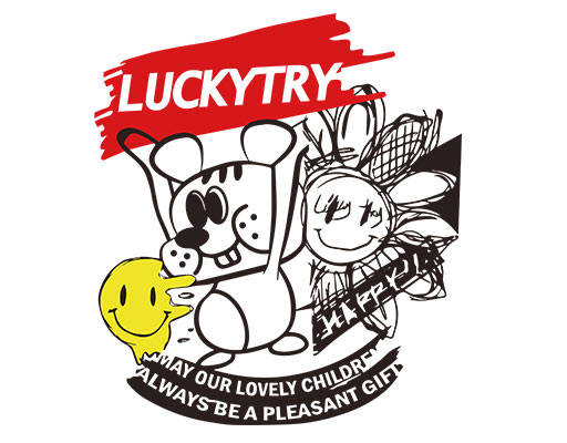 涂鸦卡通图案简笔卡通动物涂鸦表情手绘花瓣