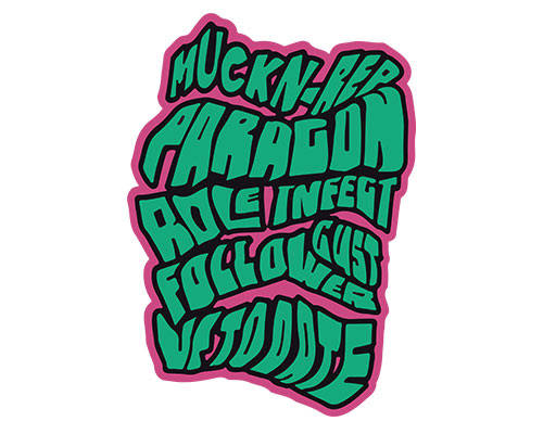 变形英文字母图案卡通英文字母涂鸦英文字母