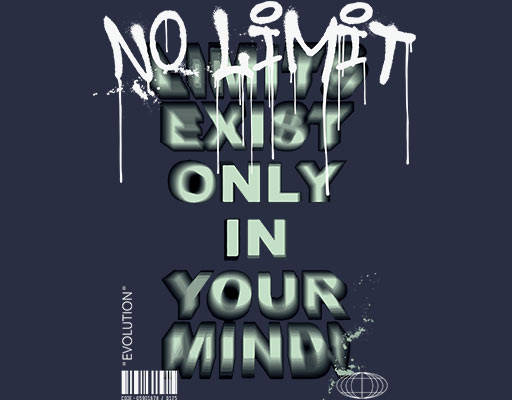 涂鸦英文字母图案喷溅英文字母