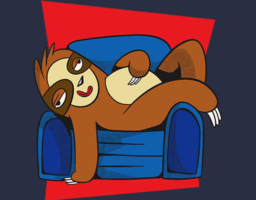 卡通树赖简笔卡通动物可爱卡通沙发树赖