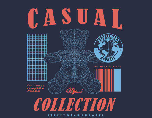 卡通小熊3D立体小熊变形英文字母图案卡通地球