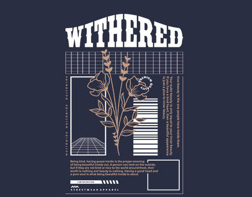 手绘植物图案变形英文字母图案简约英文字母字母线条