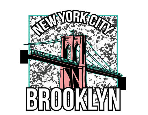 卡通桥梁图案英文字母图案建筑图案