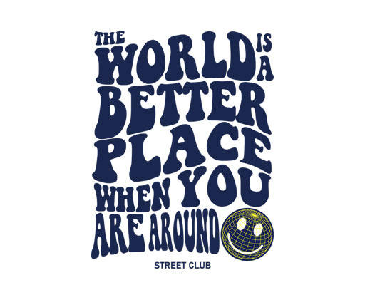 变形英文字母图案简约文字球形图案微笑表情图案