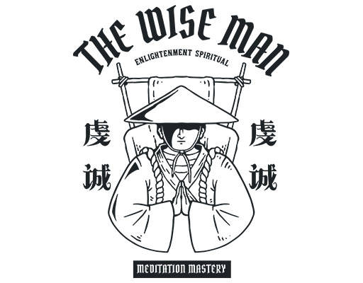 手绘卡通人物僧侣图案卡通男人佛教人物和尚