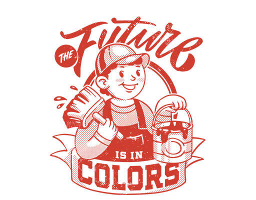 手绘卡通男孩图案简笔卡通男孩油漆男孩戴帽子男孩矢量