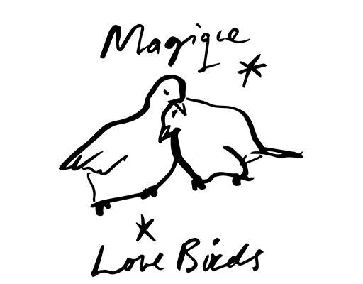 卡通鸟图案手绘卡通动物可爱鸽子手写英文字母图案