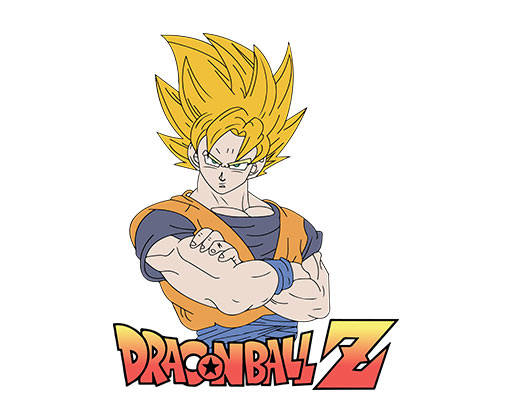 七龙珠人物图案悟空人物图案手绘卡通人物动画片人物卡通男孩