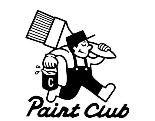 卡通男孩油漆男孩奔跑男孩手绘人物图案