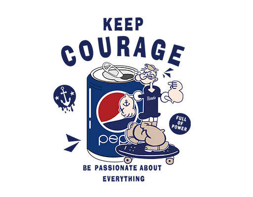 卡通饮料瓶子大力水手图案易拉罐图案滑板大力水手