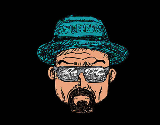 卡通人物头像男人头像手绘卡通人物手写英文字母戴眼镜男人