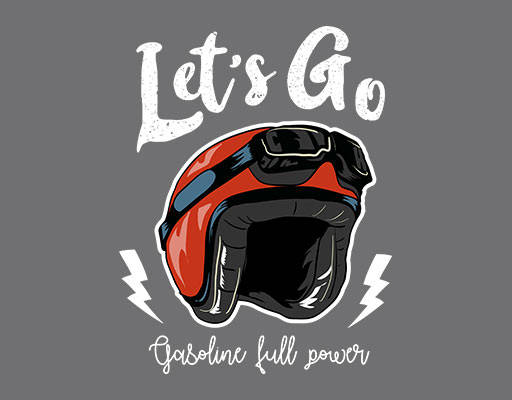 卡通摩托车帽子手写英文字母图案摩托车头盔