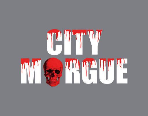 卡通骷髅头滴血英文字母图案恐怖英文字母