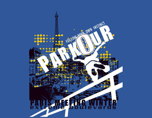 卡通建筑图案涂鸦英文字母破碎建筑剪影埃菲尔铁塔图案