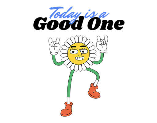 卡通花朵图案菊花图案手写英文字母卡通菊花