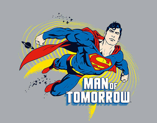 卡通超人图案手绘卡通人物超级英雄手绘男孩人物