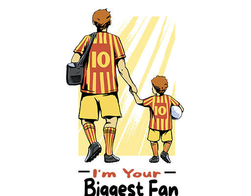 卡通人物背影图案足球男孩背影手写英文字母