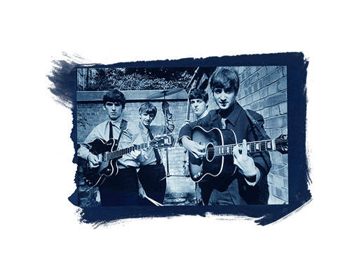 弹吉他的男孩音乐人物图案男孩照片