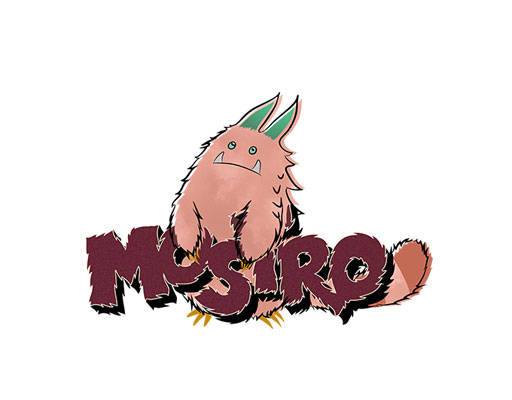 卡通怪兽图案手绘卡通动物简笔卡通手写英文字母