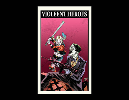 卡通人物图案男孩女孩照片图案武士电影人物小丑