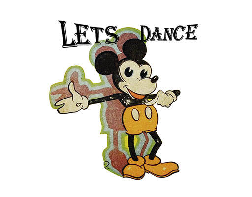 手绘米奇图案卡通米老鼠图案可爱米奇迪士尼卡通