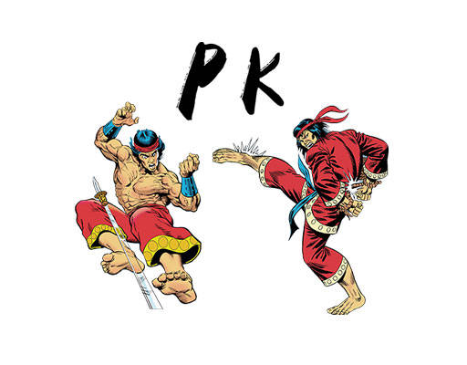 游戏人物图案比武人物图案拳皇游戏人物卡通男孩