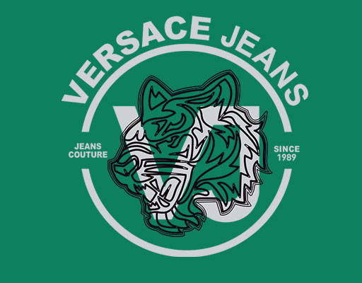 卡通老虎头像手绘老虎头像老虎线条英文字母图案