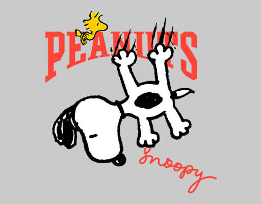 卡通动画片图案史努比卡通图案手绘卡通动画片