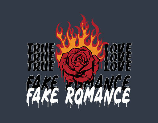 手绘花朵图案玫瑰花朵火焰花朵涂鸦英文字母