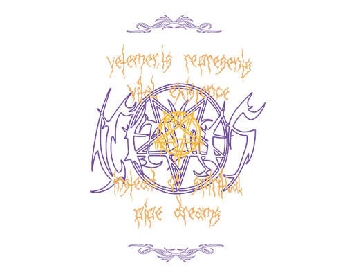 手写英文字母图案卡通图腾涂鸦英文字母图案