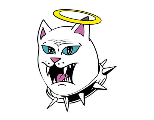 卡通动物头像卡通狗头手绘卡通动物简笔狗头