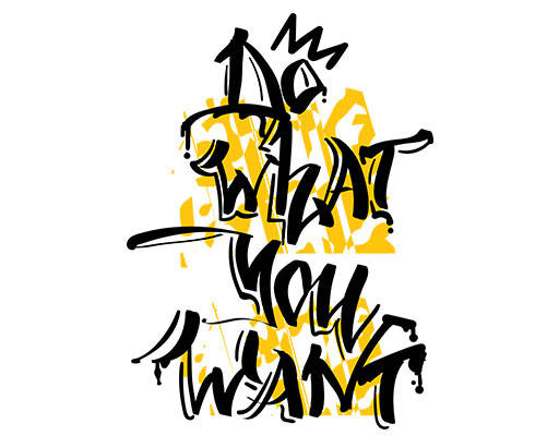 涂鸦英文字母图案手写英文字母卡通文字图案