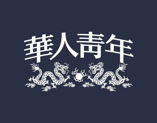 卡通龙图案中文字母图案华人青年图案