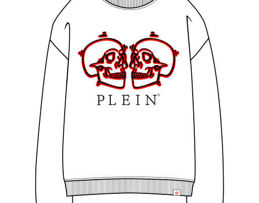 卡通骷髅头图案手绘骷髅头骨图案骷髅线条图案