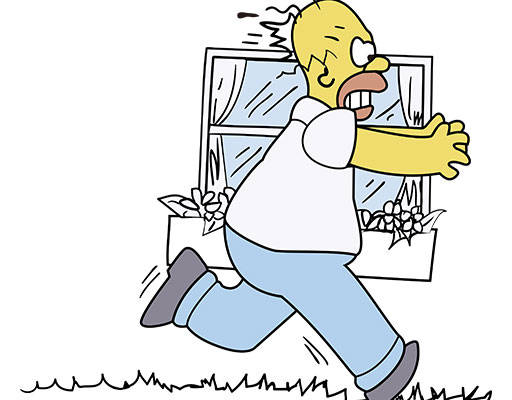 卡通辛普森一家人矢量手绘卡通人物动画片人物矢量