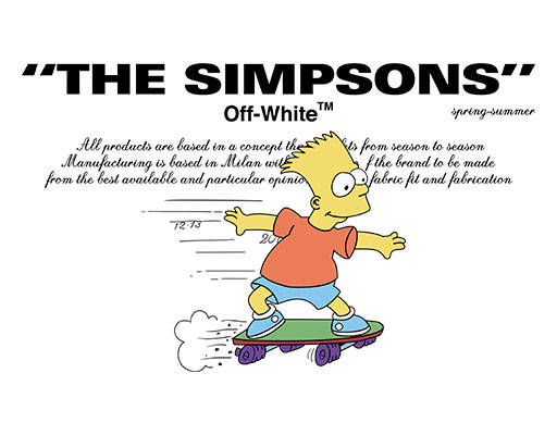 辛普森矢量卡通动画片图案滑板辛普森图案